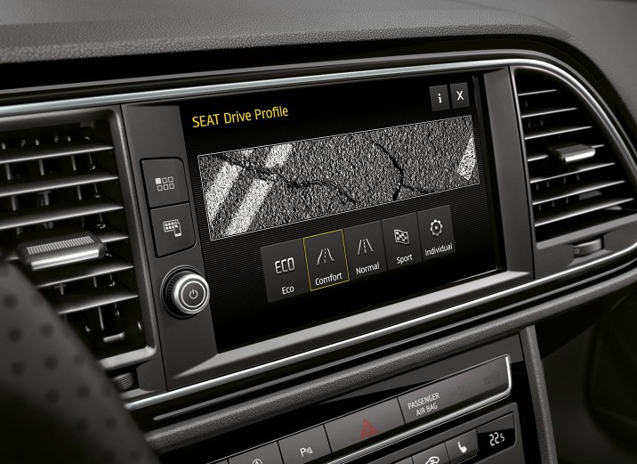 SEAT Leon Estate - SEAT driving profile selector