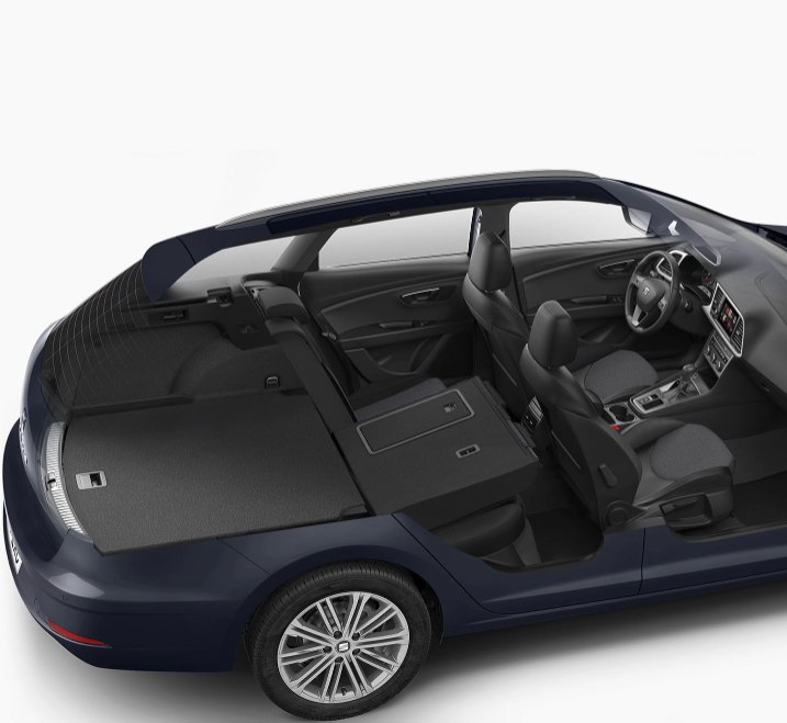 SEAT Leon Estate - Interior spacing breakdown