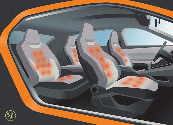 SEAT Tarraco - Heated seat positions