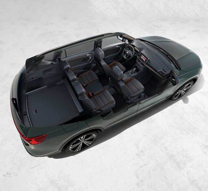 SEAT Tarraco - Internal space breakdown